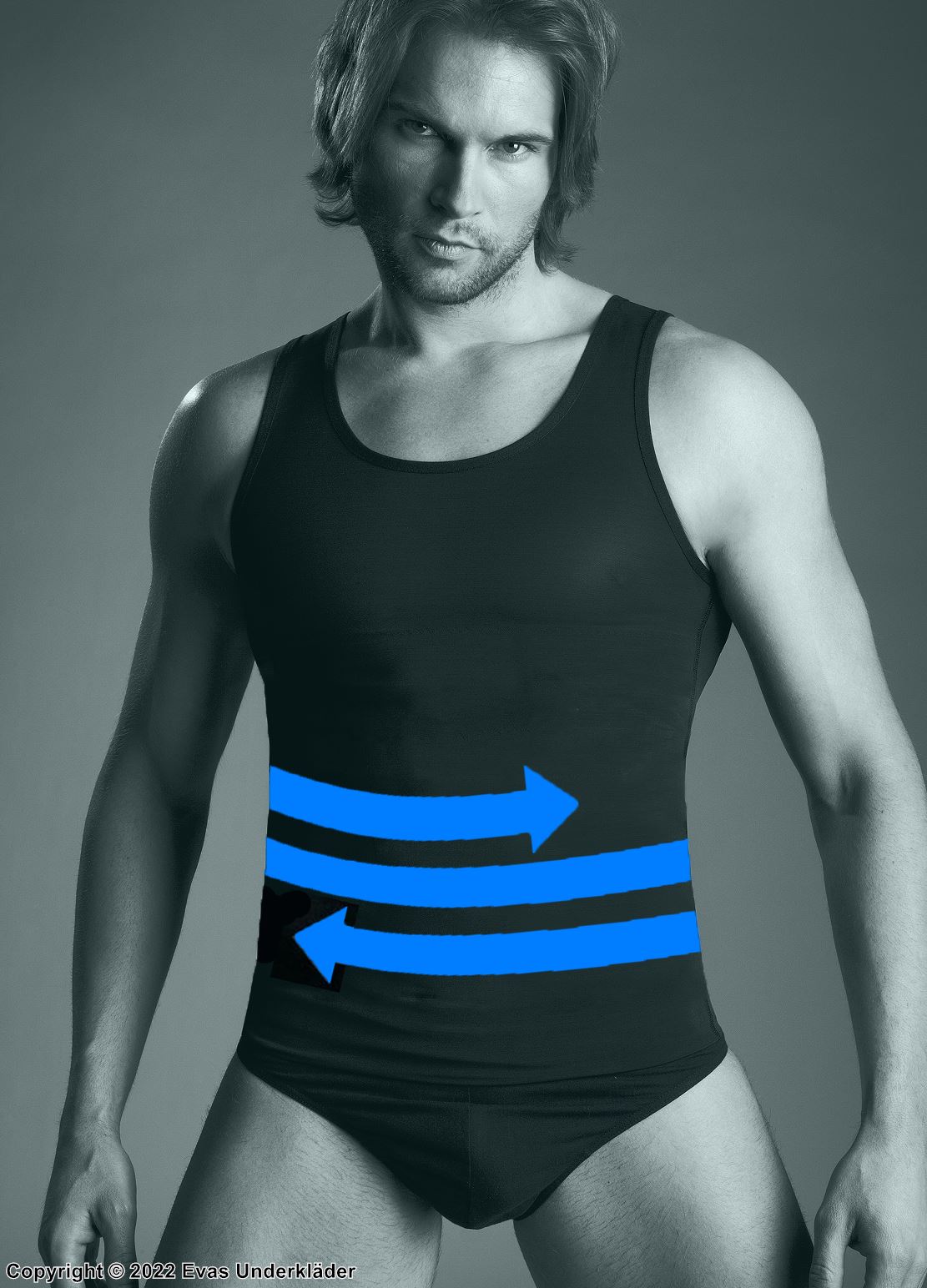 Men T-shirt Male Body Shaper Compression Shapewear Fitness Tummy